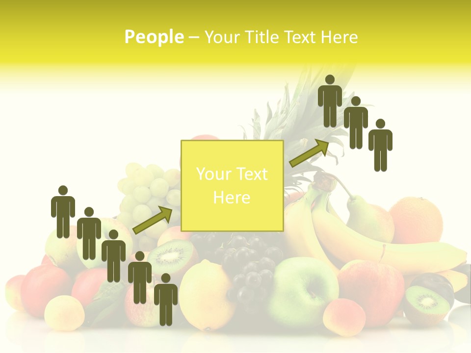 Juicy White Color PowerPoint Template