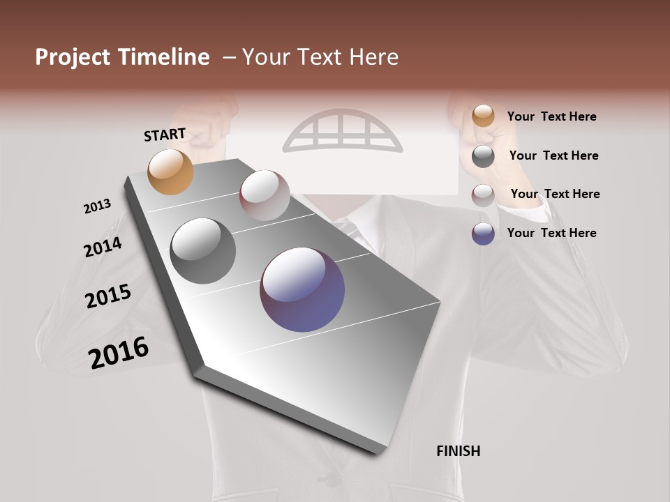 Boss Explosive Anger PowerPoint Template