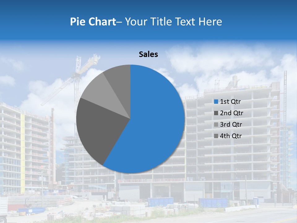 Concrete Estate Structure PowerPoint Template