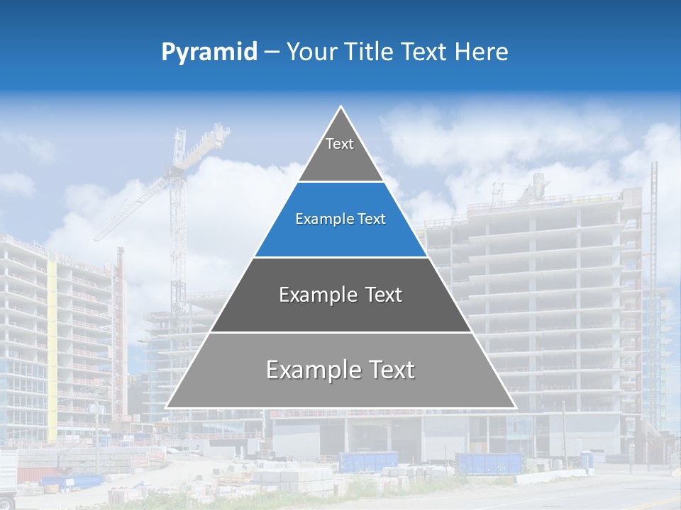 Concrete Estate Structure PowerPoint Template