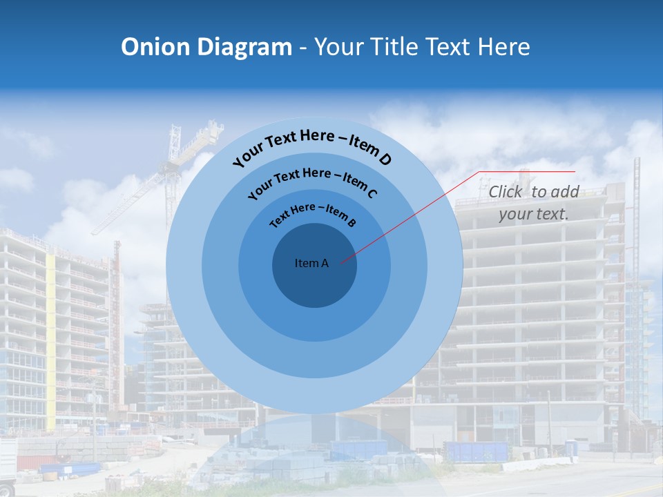 Concrete Estate Structure PowerPoint Template
