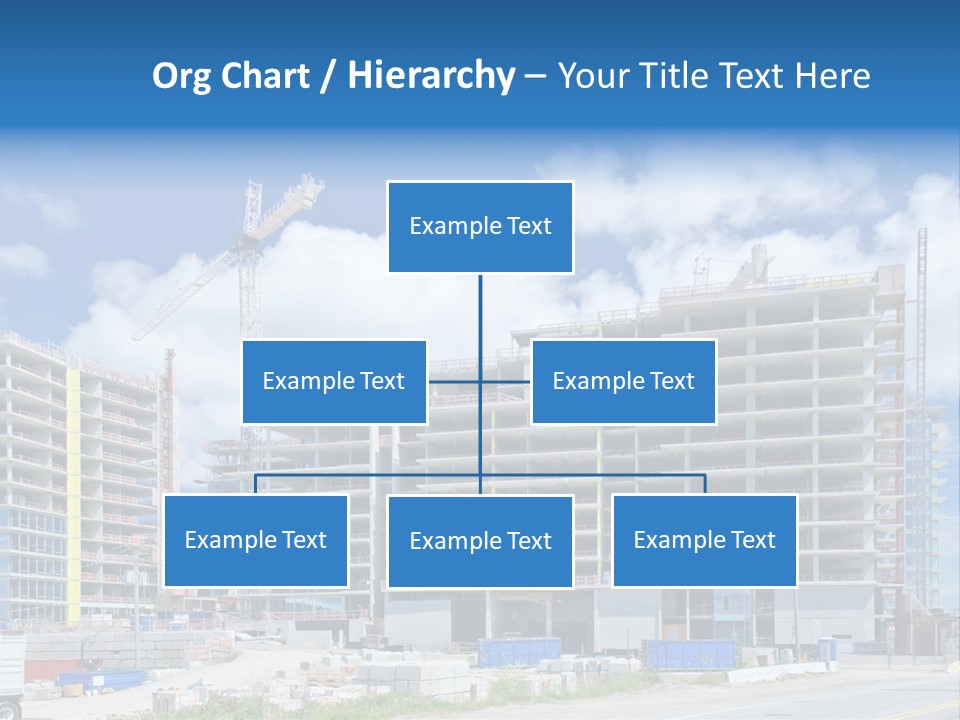 Concrete Estate Structure PowerPoint Template