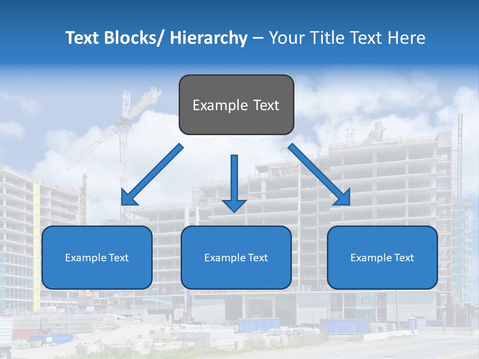 Concrete Estate Structure PowerPoint Template