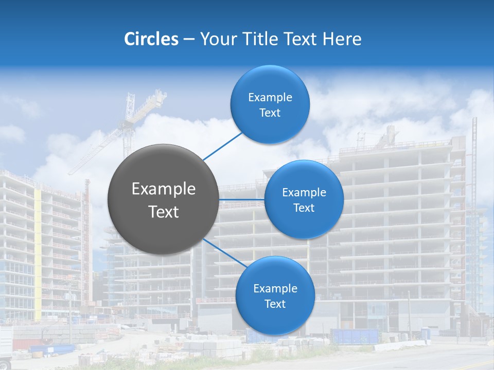 Concrete Estate Structure PowerPoint Template