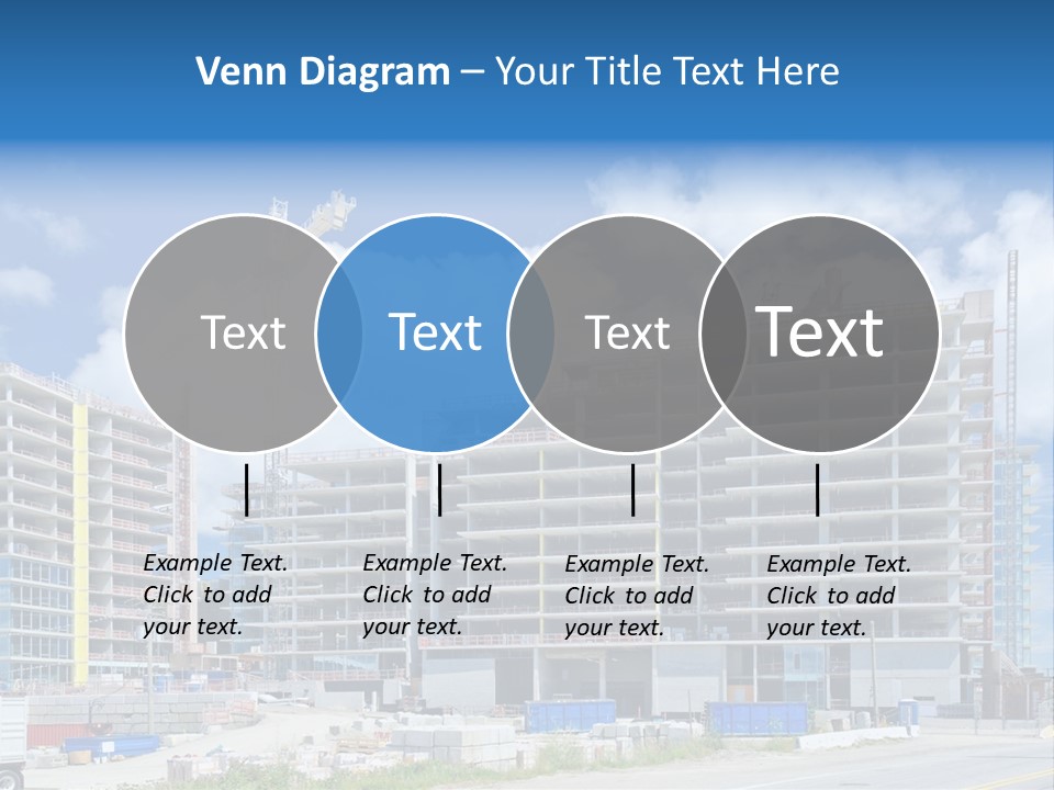 Concrete Estate Structure PowerPoint Template