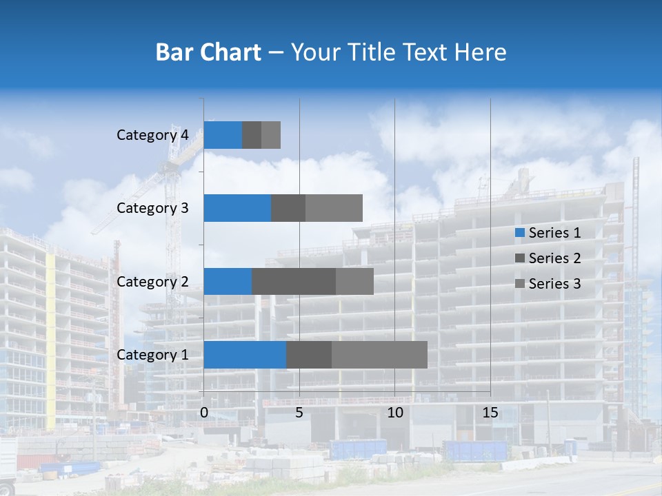 Concrete Estate Structure PowerPoint Template