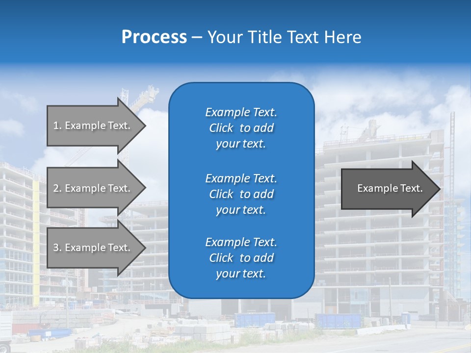 Concrete Estate Structure PowerPoint Template