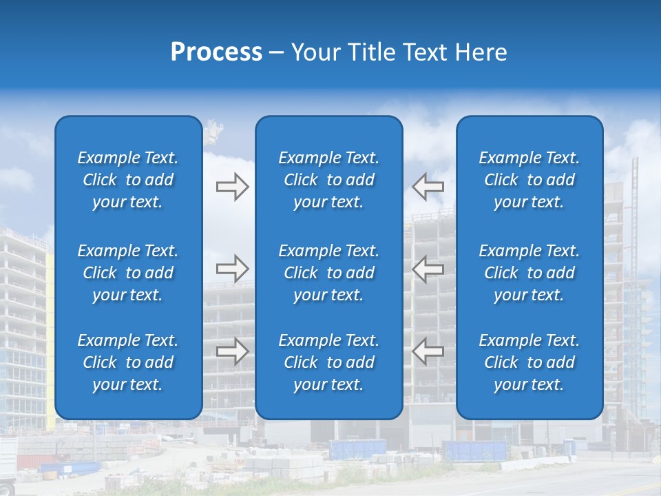 Concrete Estate Structure PowerPoint Template