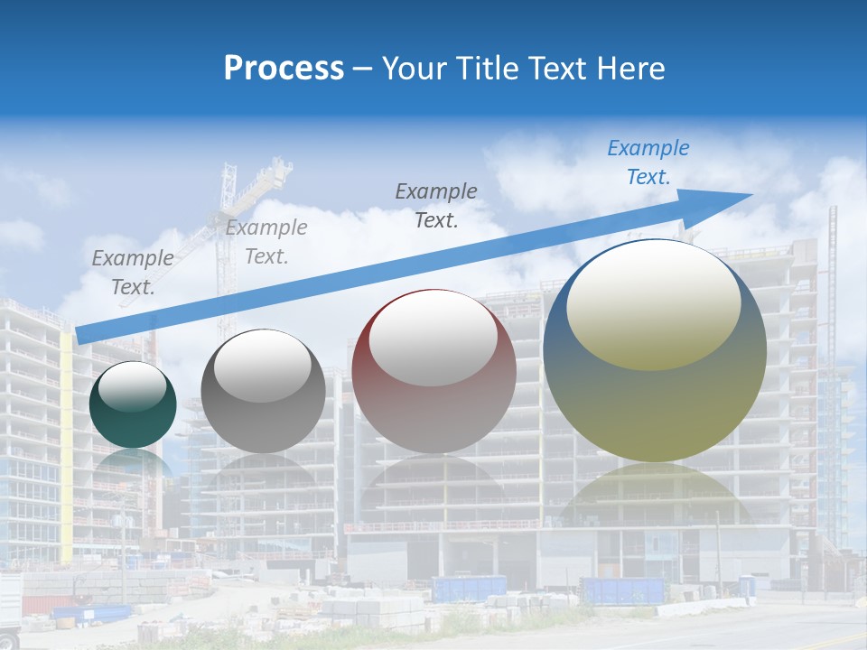 Concrete Estate Structure PowerPoint Template