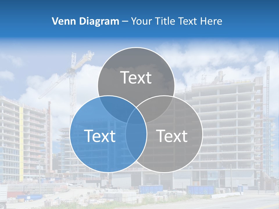 Concrete Estate Structure PowerPoint Template