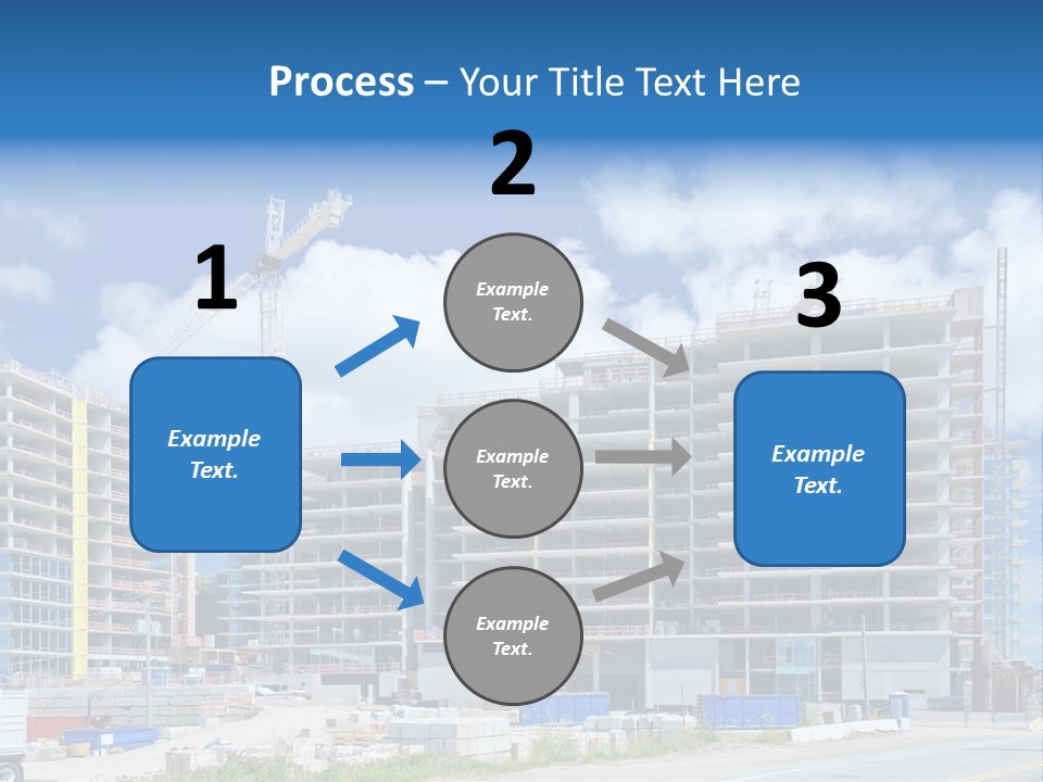 Concrete Estate Structure PowerPoint Template