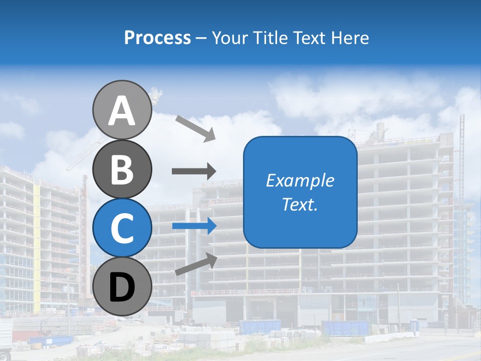 Concrete Estate Structure PowerPoint Template