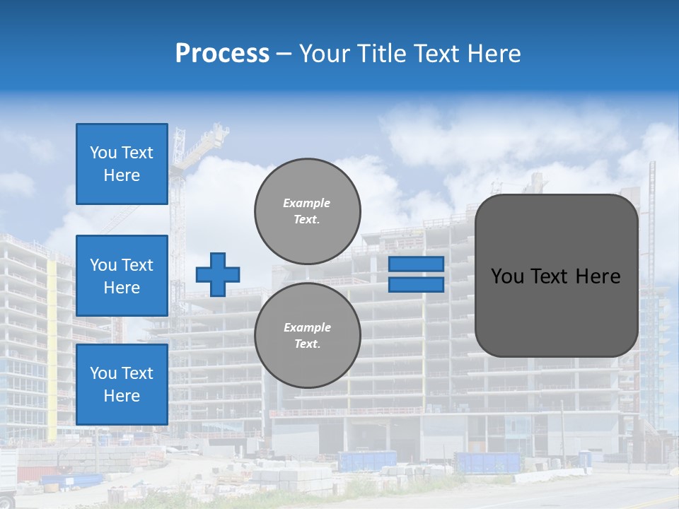 Concrete Estate Structure PowerPoint Template