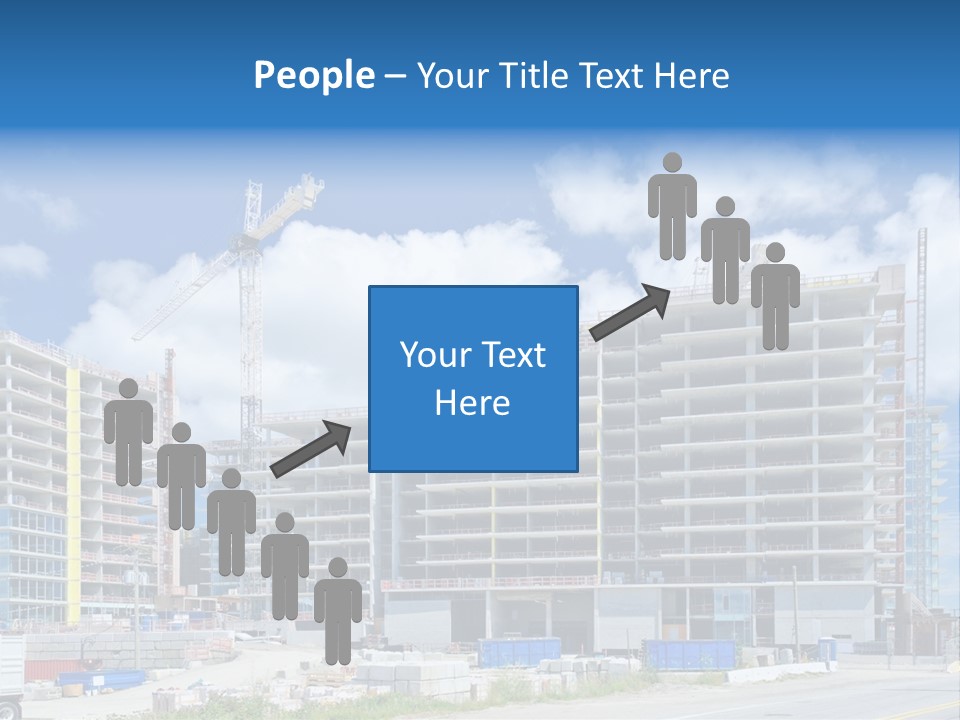 Concrete Estate Structure PowerPoint Template