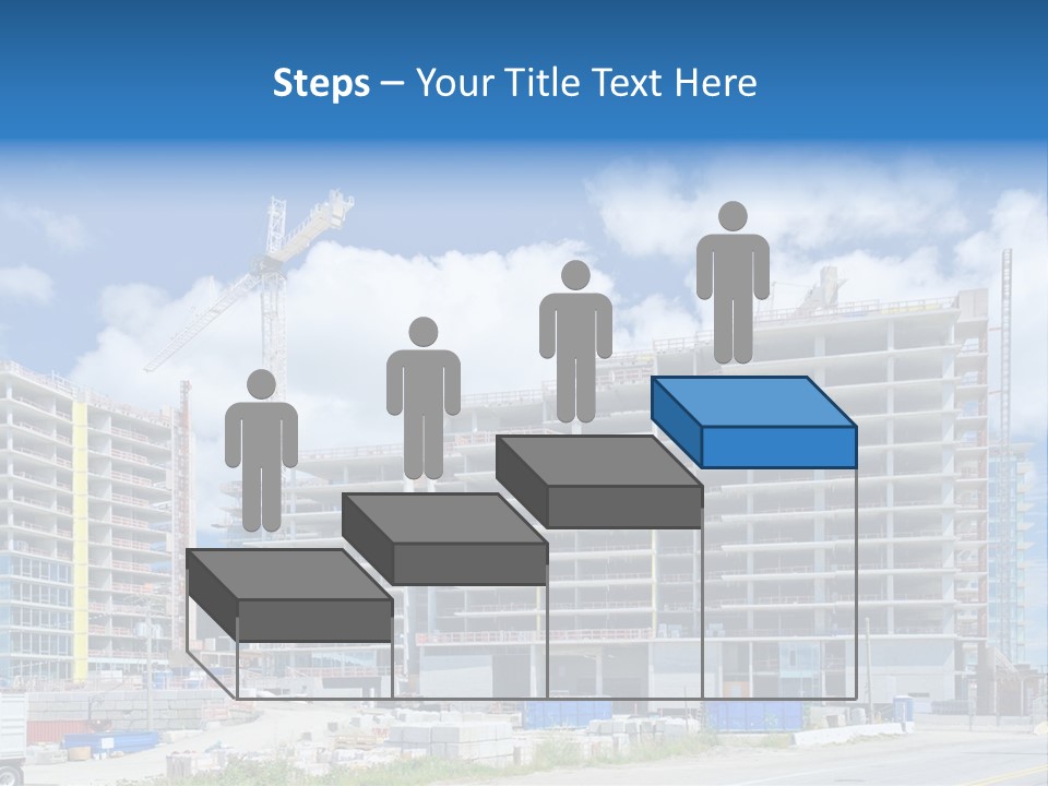 Concrete Estate Structure PowerPoint Template