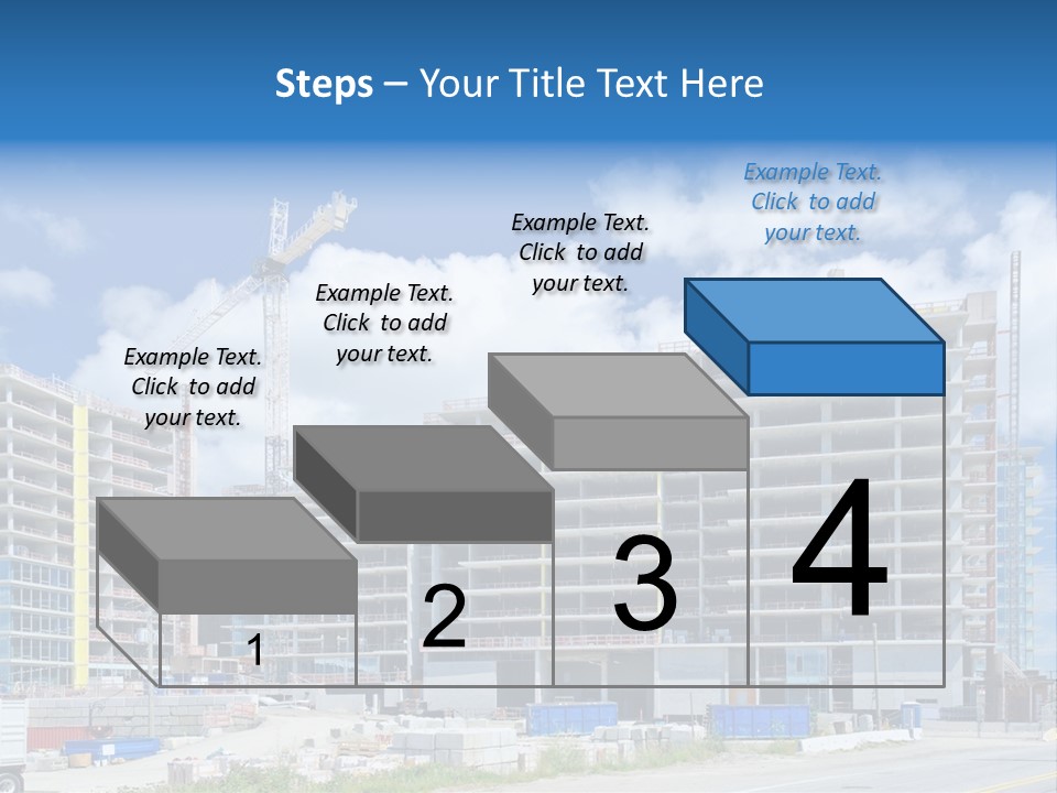 Concrete Estate Structure PowerPoint Template