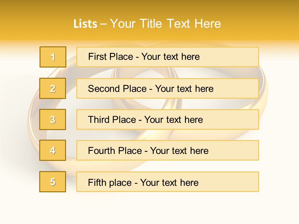 Proposal Golden Gold PowerPoint Template
