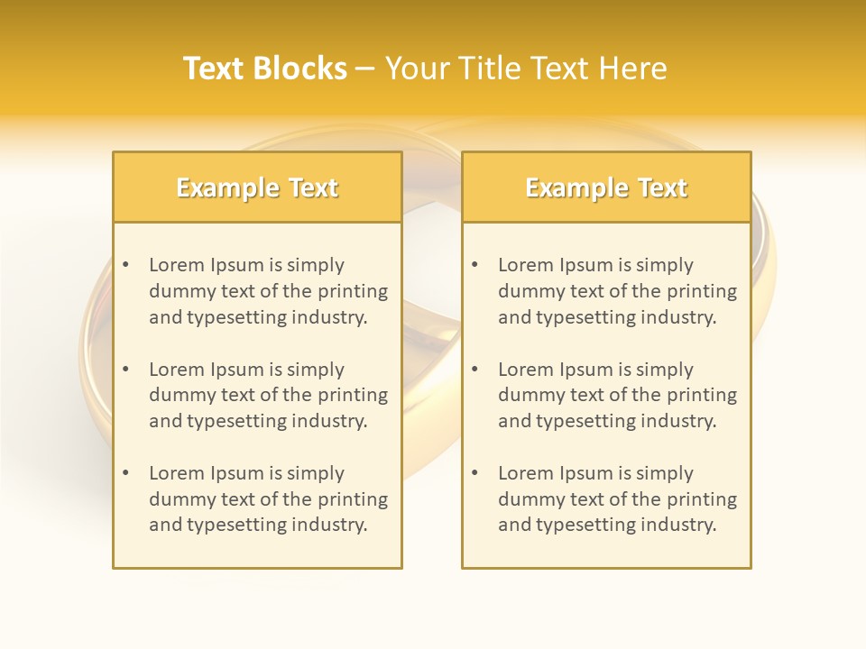 Proposal Golden Gold PowerPoint Template