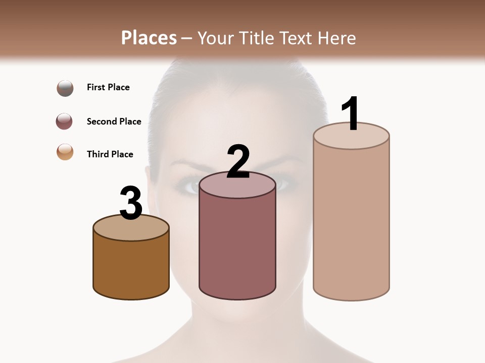 Attractive Close Up Freshness PowerPoint Template