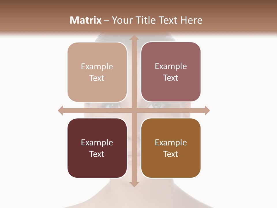 Attractive Close Up Freshness PowerPoint Template