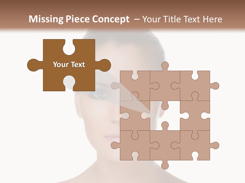 Attractive Close Up Freshness PowerPoint Template