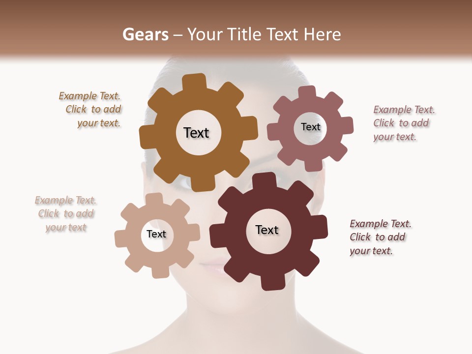 Attractive Close Up Freshness PowerPoint Template