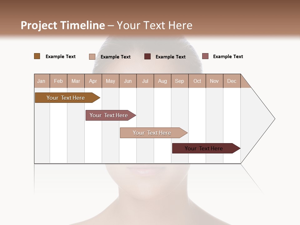 Attractive Close Up Freshness PowerPoint Template