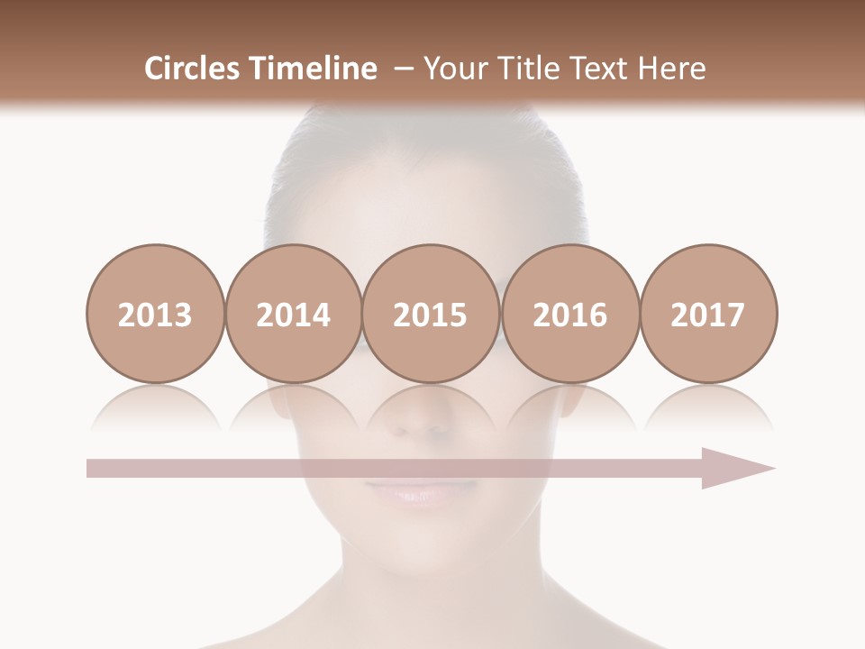 Attractive Close Up Freshness PowerPoint Template