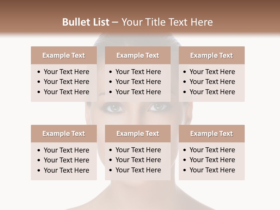 Attractive Close Up Freshness PowerPoint Template