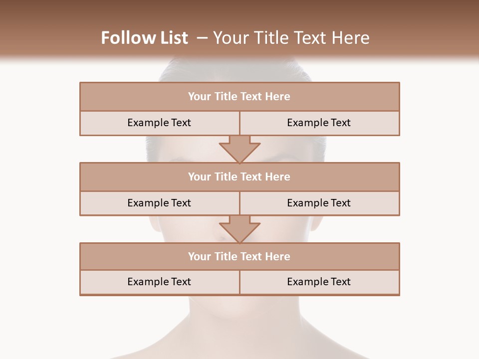 Attractive Close Up Freshness PowerPoint Template