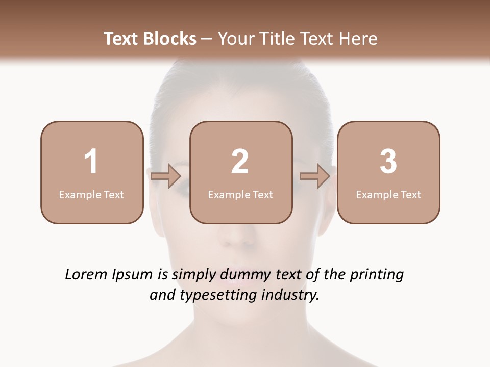 Attractive Close Up Freshness PowerPoint Template