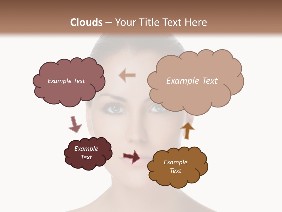 Attractive Close Up Freshness PowerPoint Template