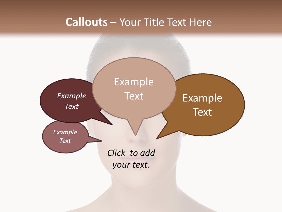 Attractive Close Up Freshness PowerPoint Template