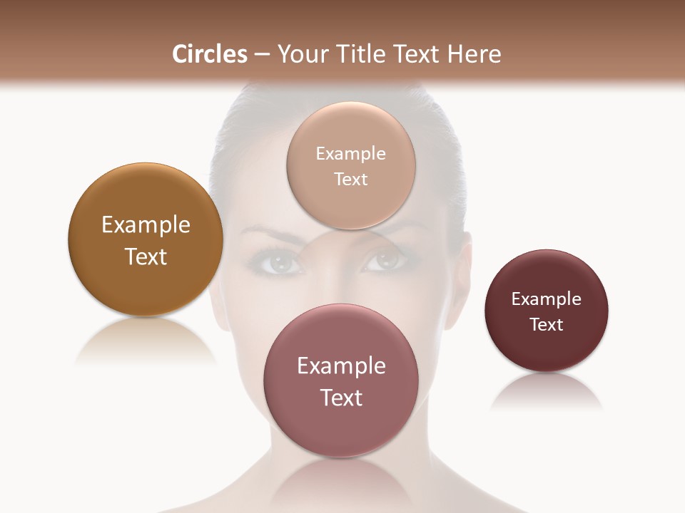 Attractive Close Up Freshness PowerPoint Template