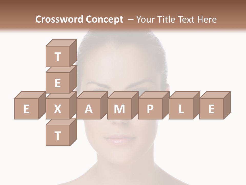 Attractive Close Up Freshness PowerPoint Template