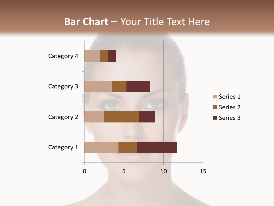 Attractive Close Up Freshness PowerPoint Template
