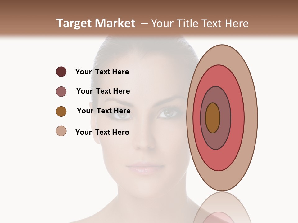 Attractive Close Up Freshness PowerPoint Template