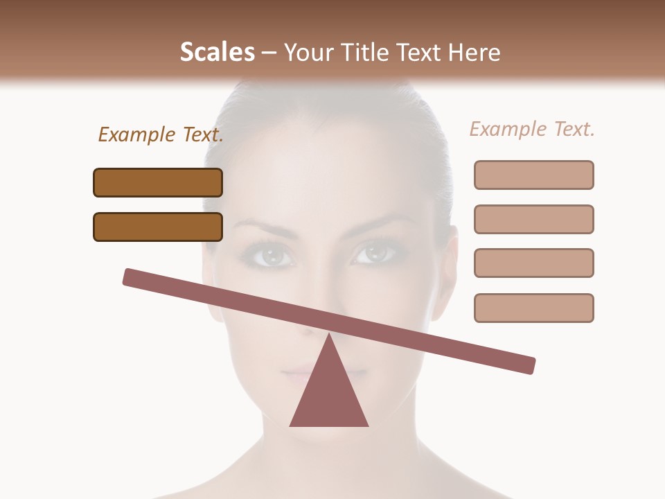 Attractive Close Up Freshness PowerPoint Template