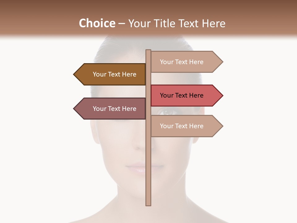 Attractive Close Up Freshness PowerPoint Template