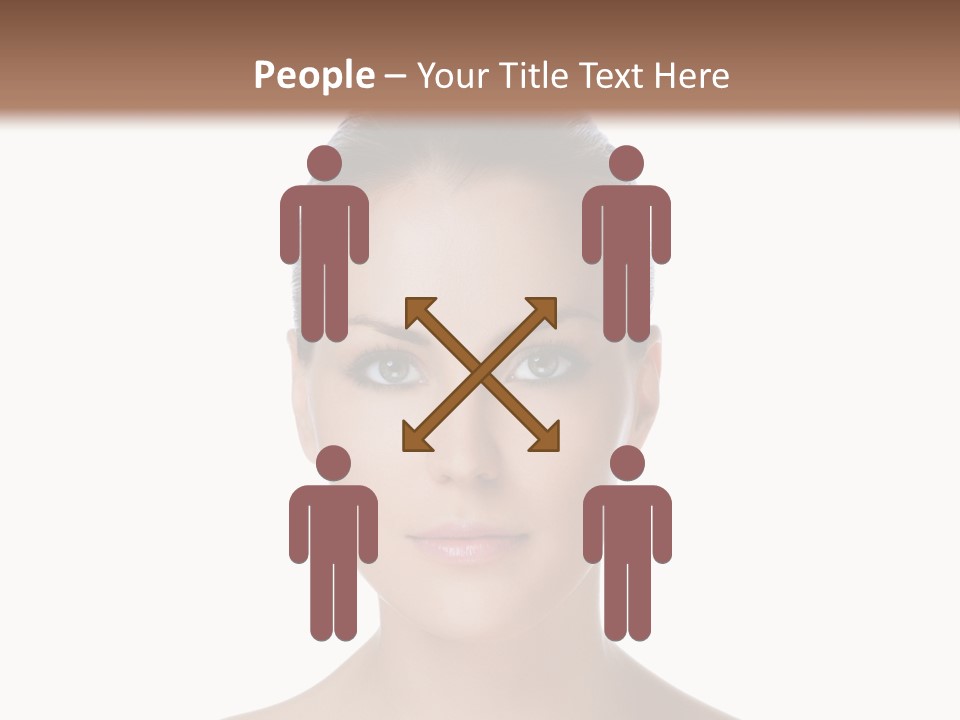 Attractive Close Up Freshness PowerPoint Template