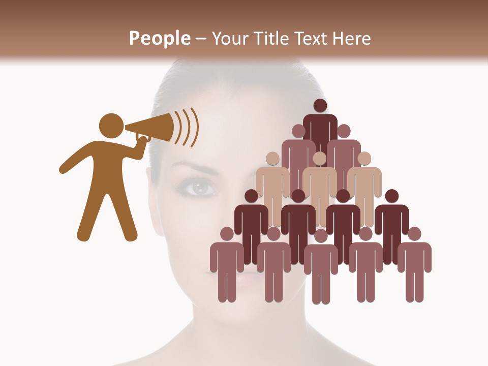 Attractive Close Up Freshness PowerPoint Template