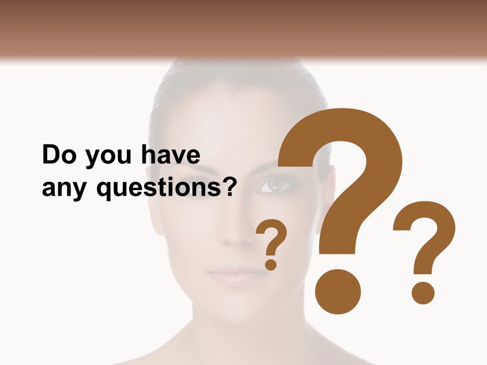 Attractive Close Up Freshness PowerPoint Template