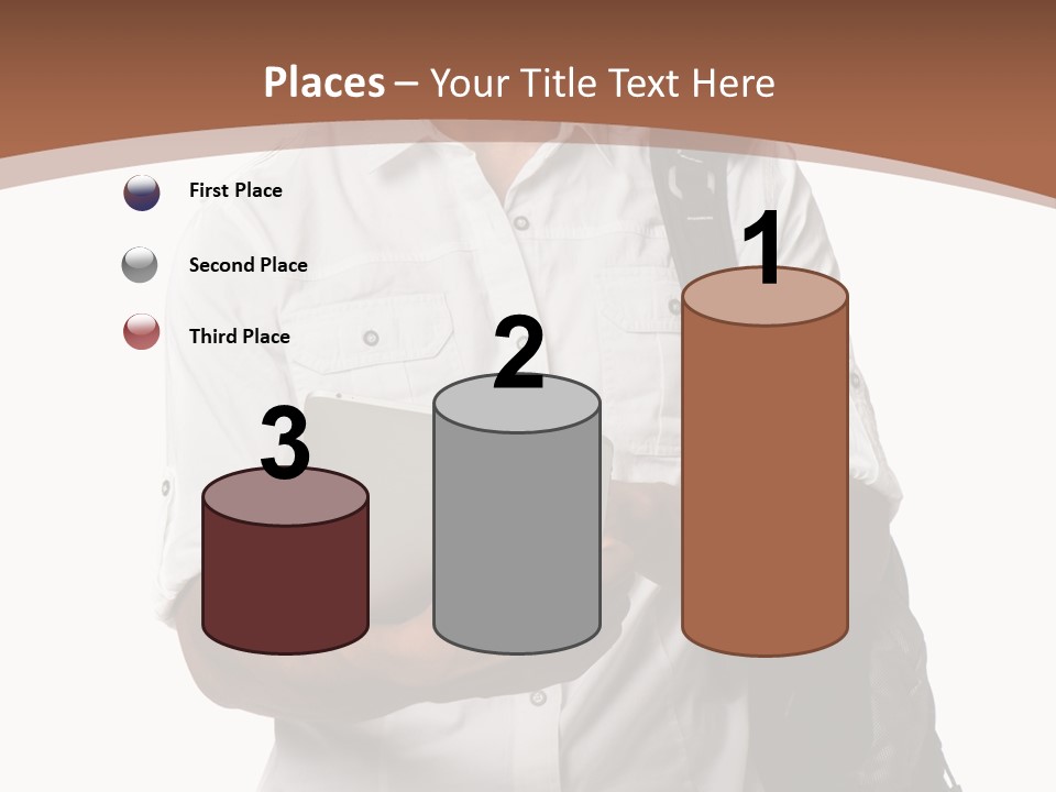 Isolated Study Confident PowerPoint Template