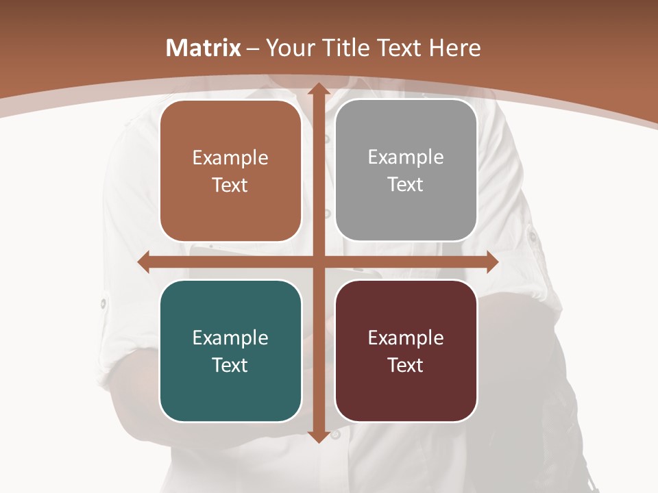 Isolated Study Confident PowerPoint Template