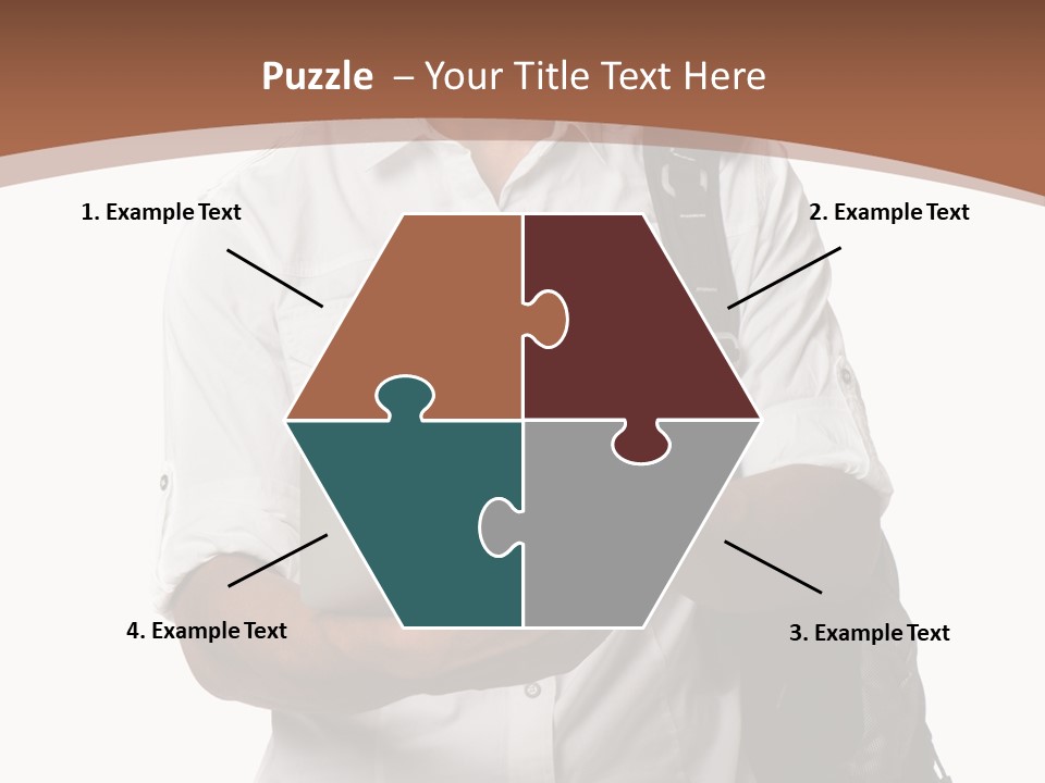 Isolated Study Confident PowerPoint Template