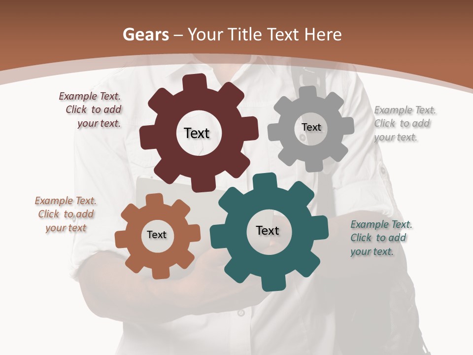 Isolated Study Confident PowerPoint Template