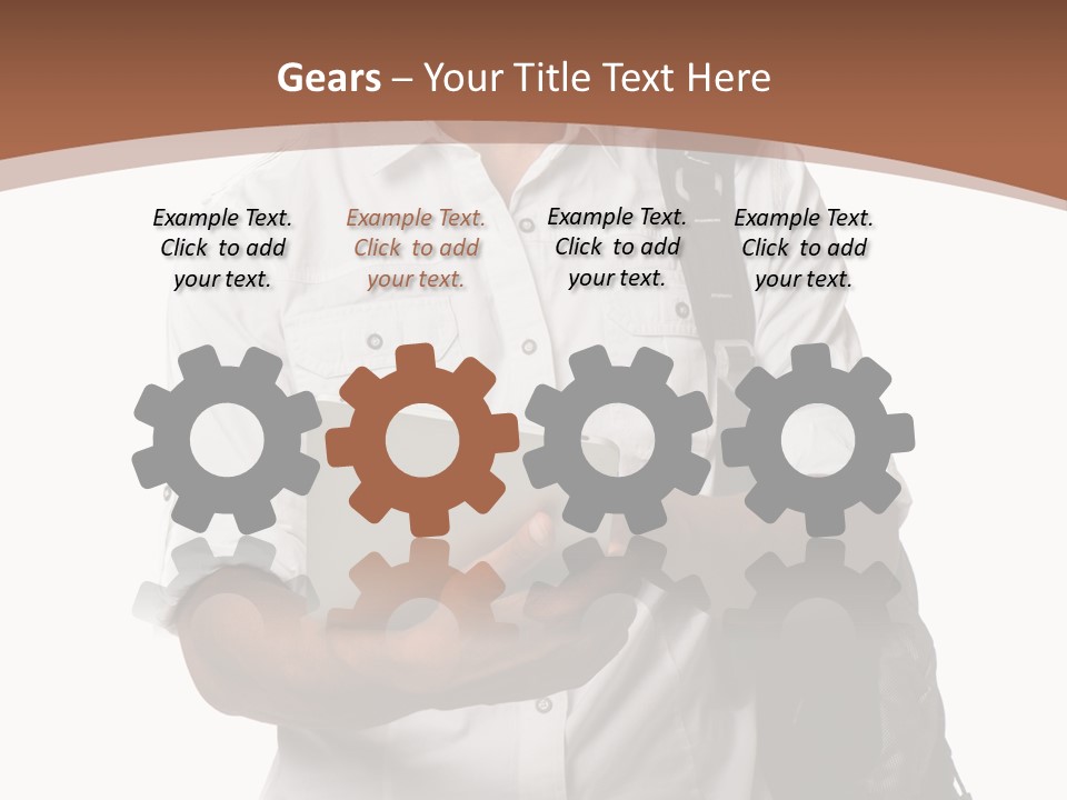 Isolated Study Confident PowerPoint Template