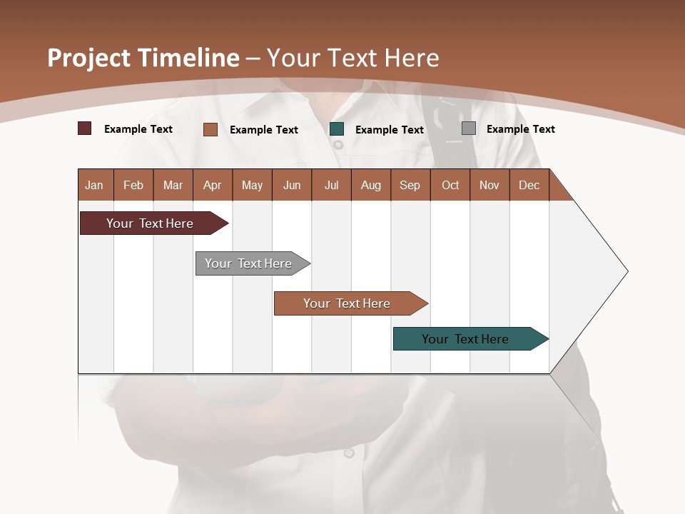 Isolated Study Confident PowerPoint Template