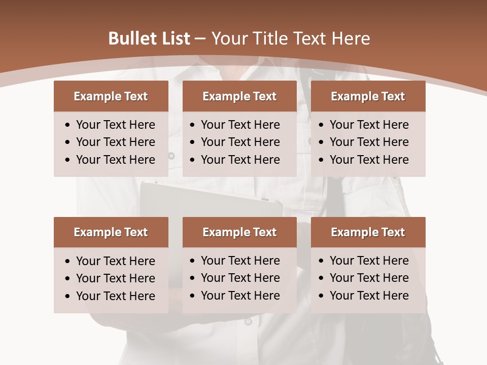 Isolated Study Confident PowerPoint Template