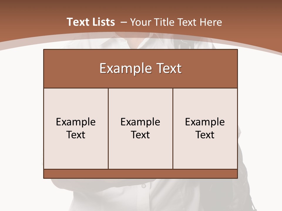 Isolated Study Confident PowerPoint Template